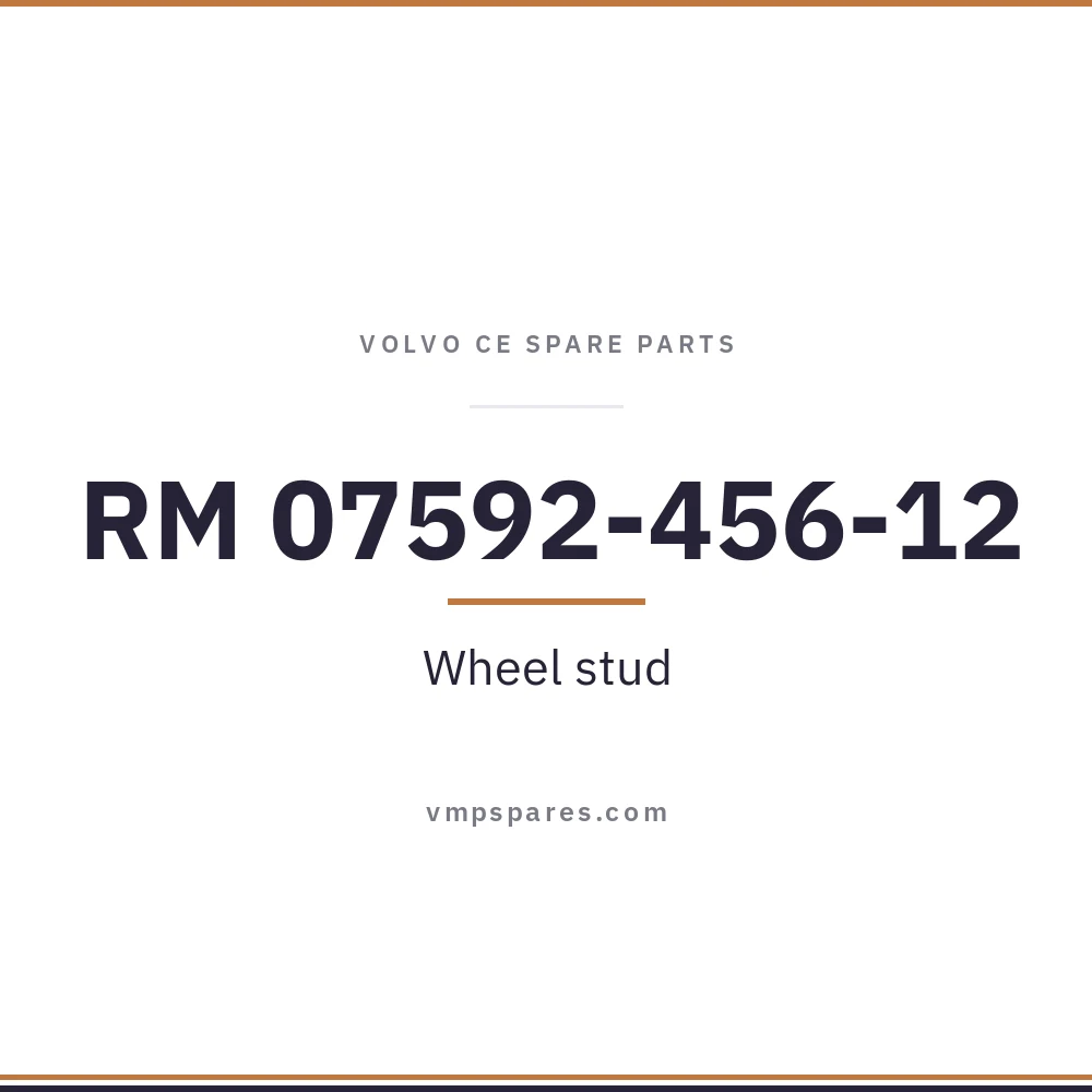 RM 07592-456-12 – Wheel stud