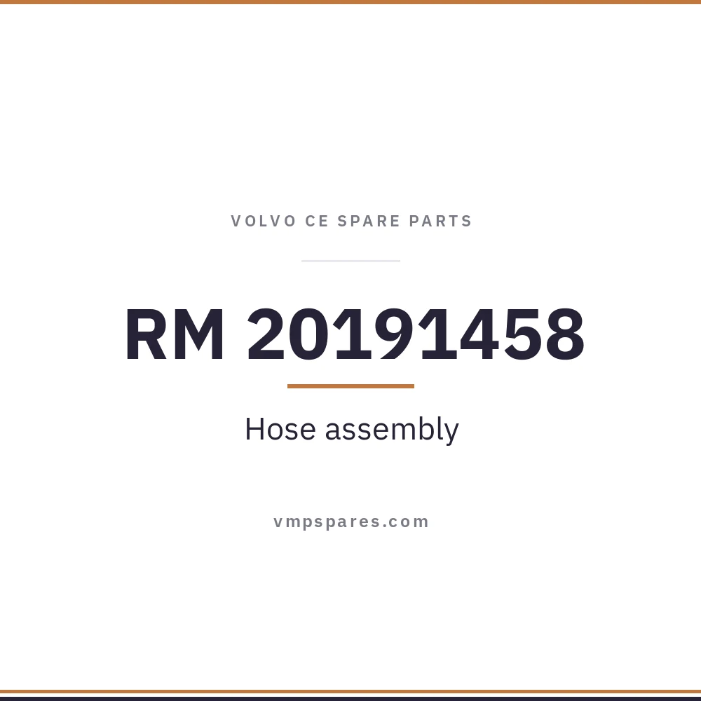 RM 20191458 – Hose assembly