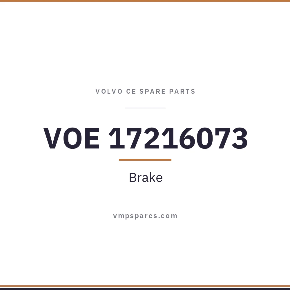 VOE 17216073 – Brake