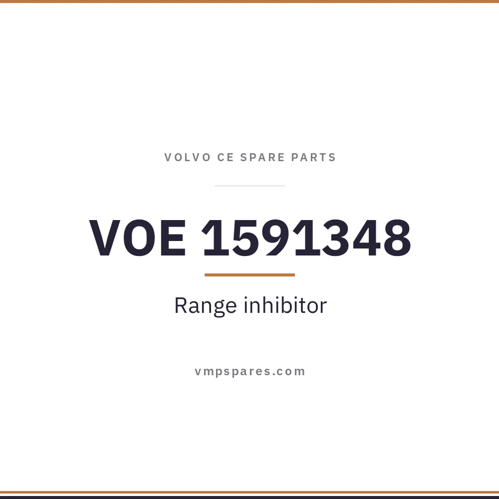 VOE 1591348 – Range inhibitor