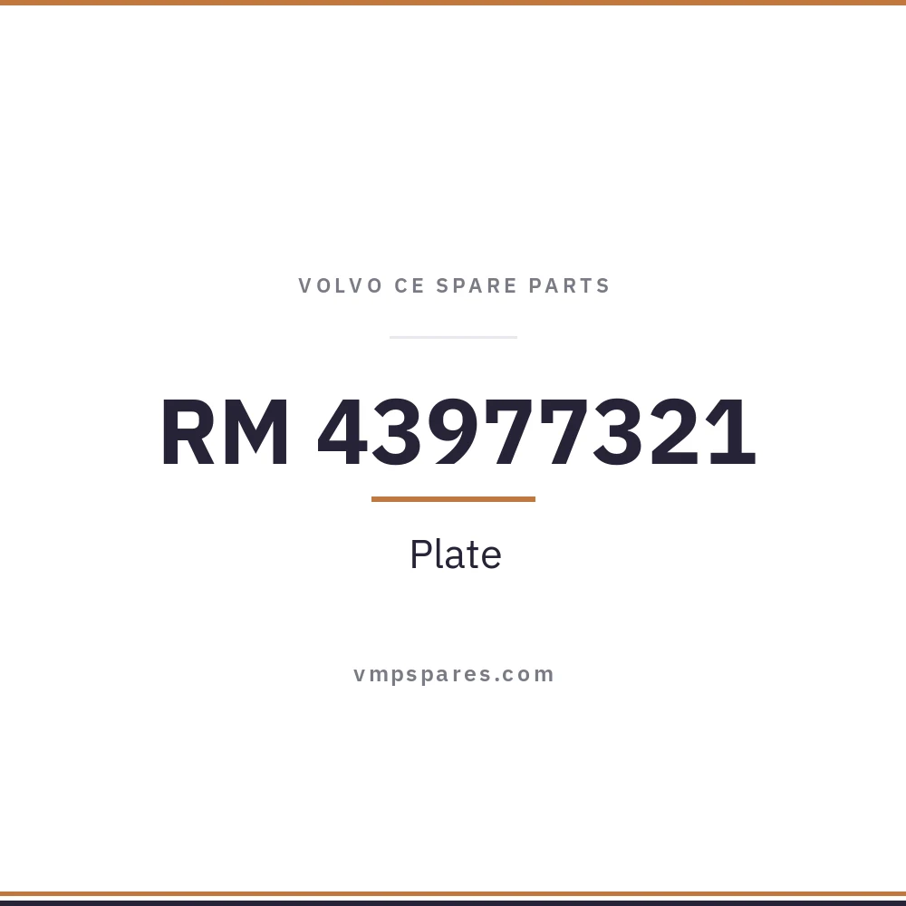RM 43977321 – Plate