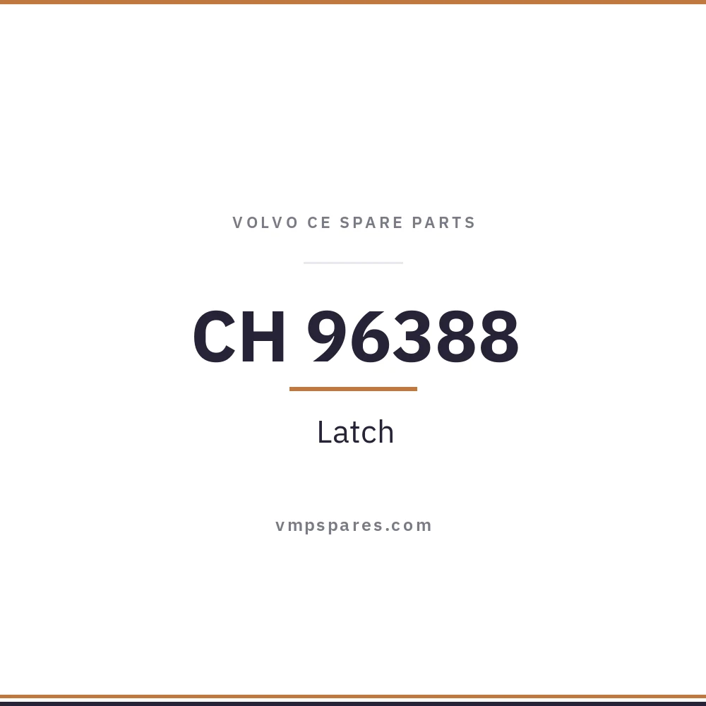 CH 96388 – Latch