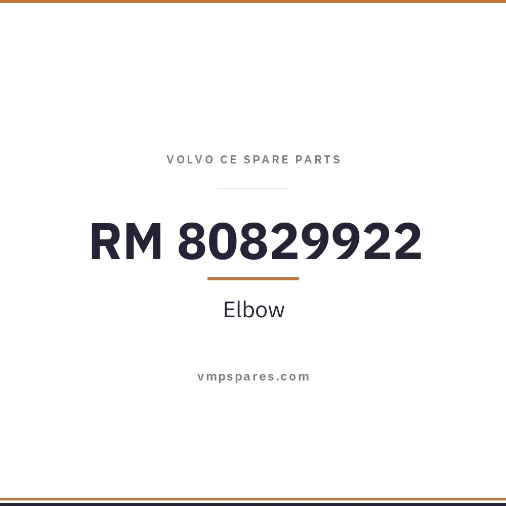 RM 80829922 – Elbow
