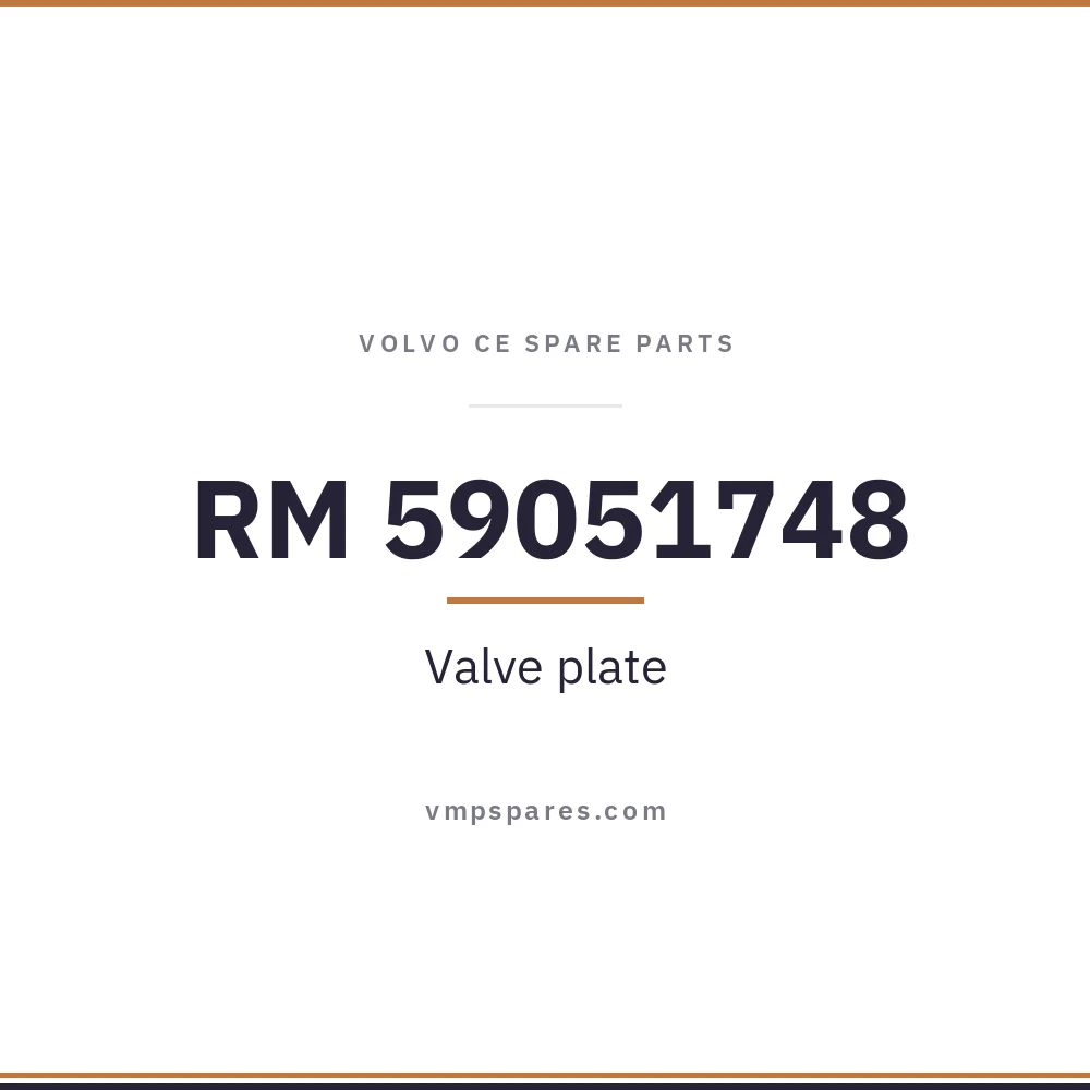 RM 59051748 – Valve plate