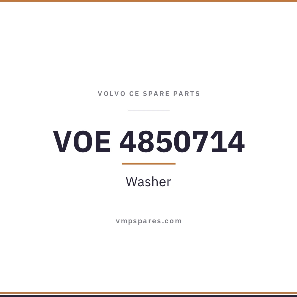 VOE 4850714 – Washer