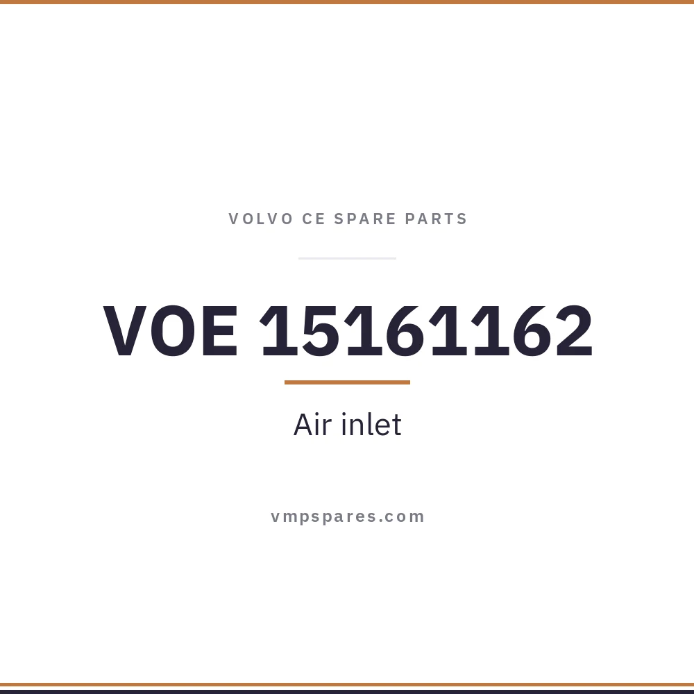 VOE 15161162 – Air inlet