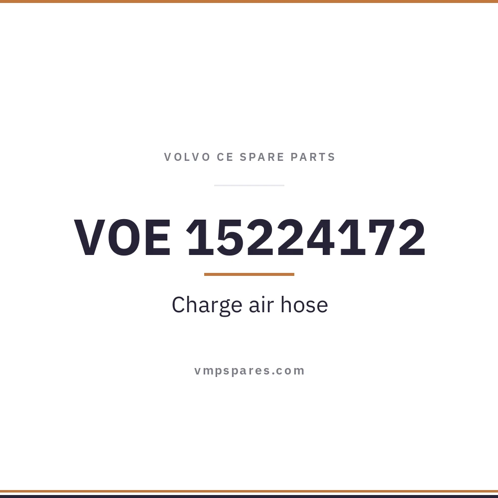 VOE 15224172 – Charge air hose