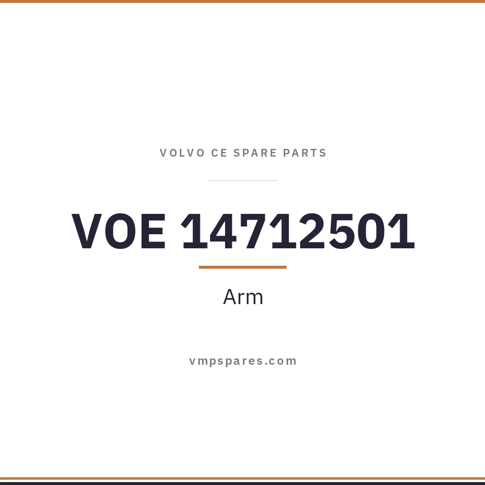VOE 14712501 – Arm