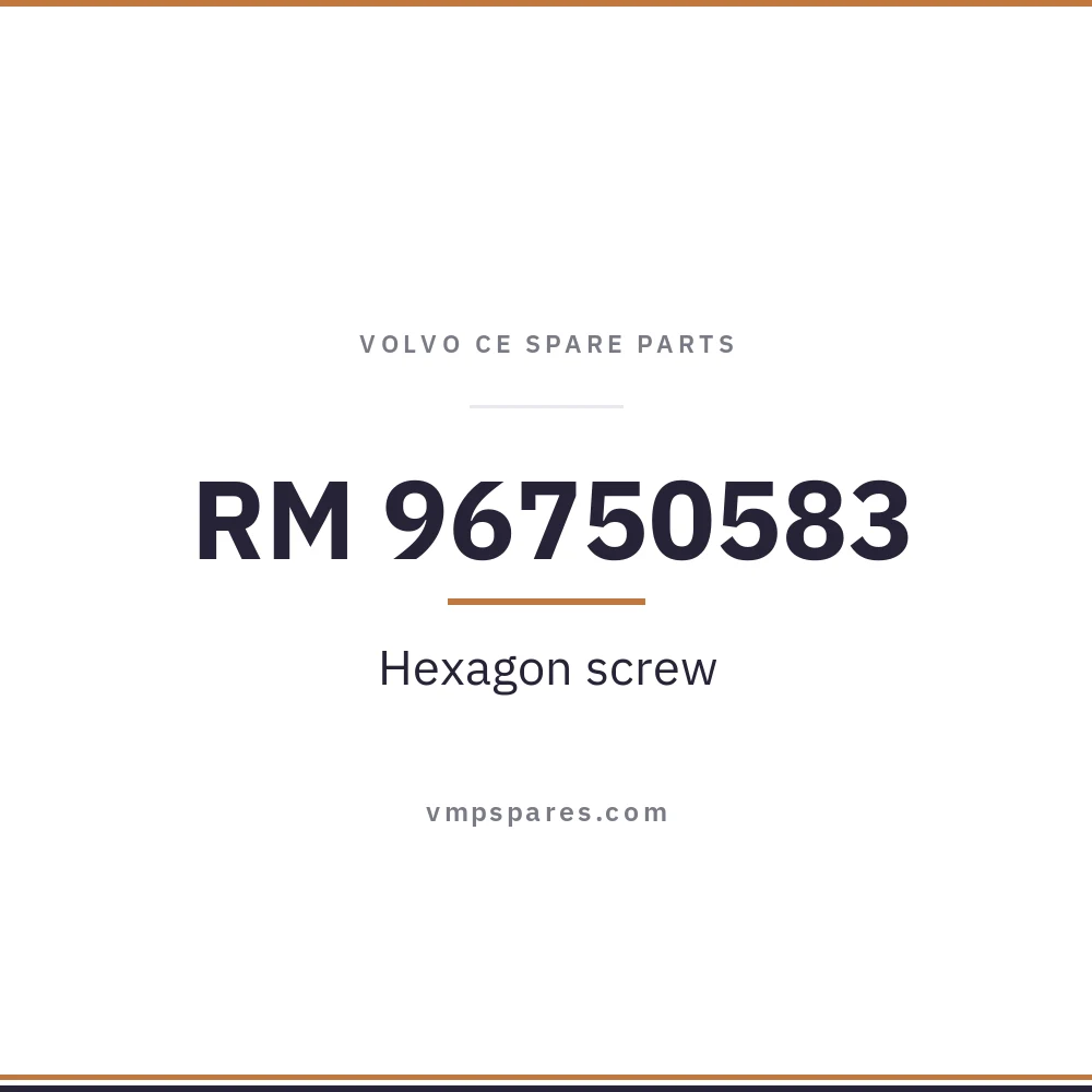 RM 96750583 – Hexagon screw