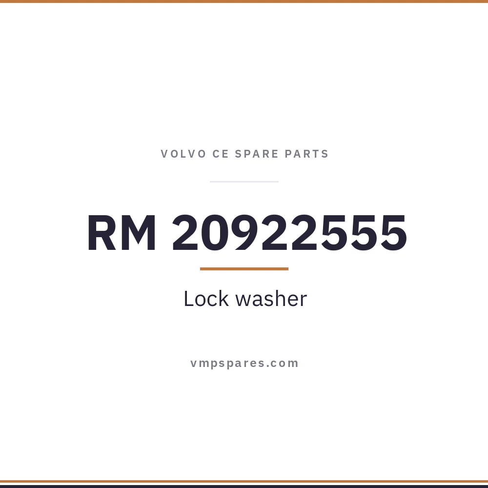 RM 20922555 – Lock washer