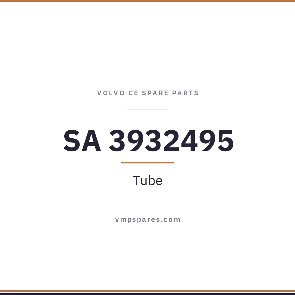 SA 3932495 – Tube