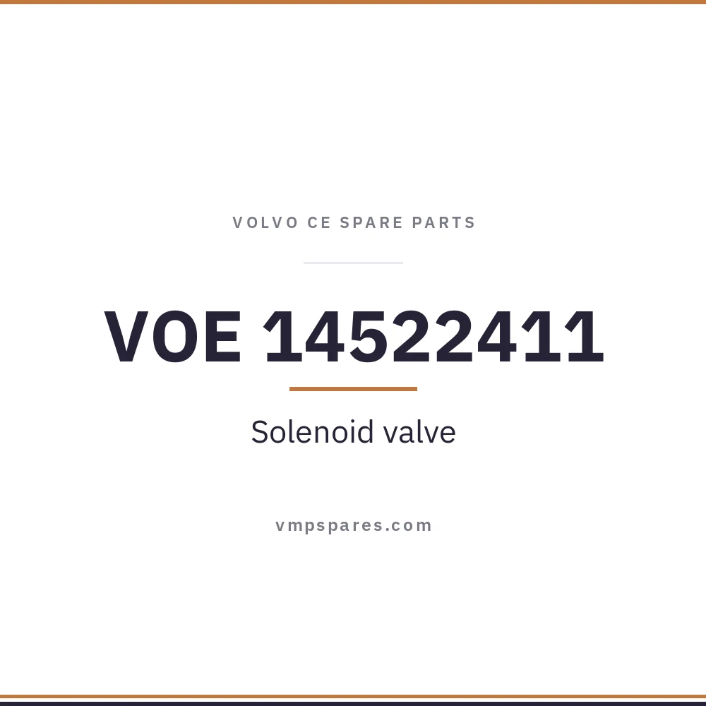 VOE 14522411 – Solenoid valve