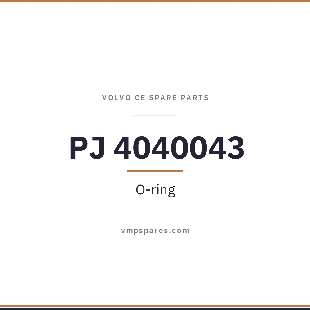 PJ 4040043 – O-ring