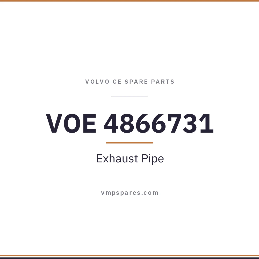 VOE 4866731 – Exhaust Pipe