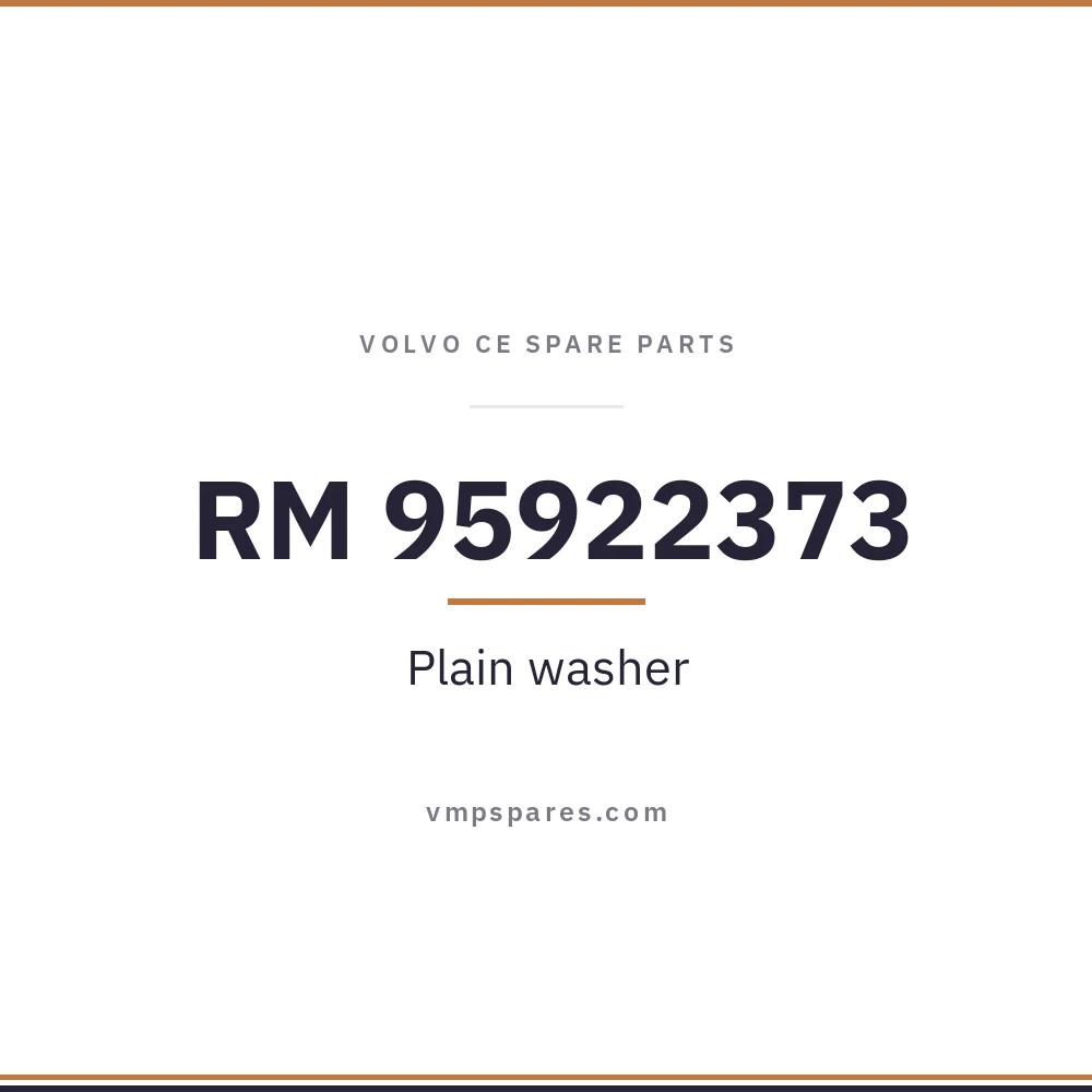 RM 95922373 – Plain washer