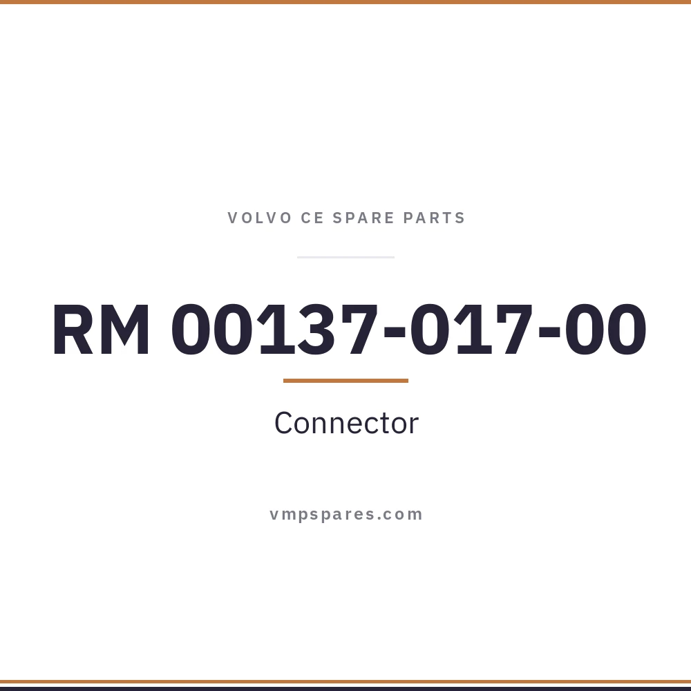 RM 00137-017-00 – Connector