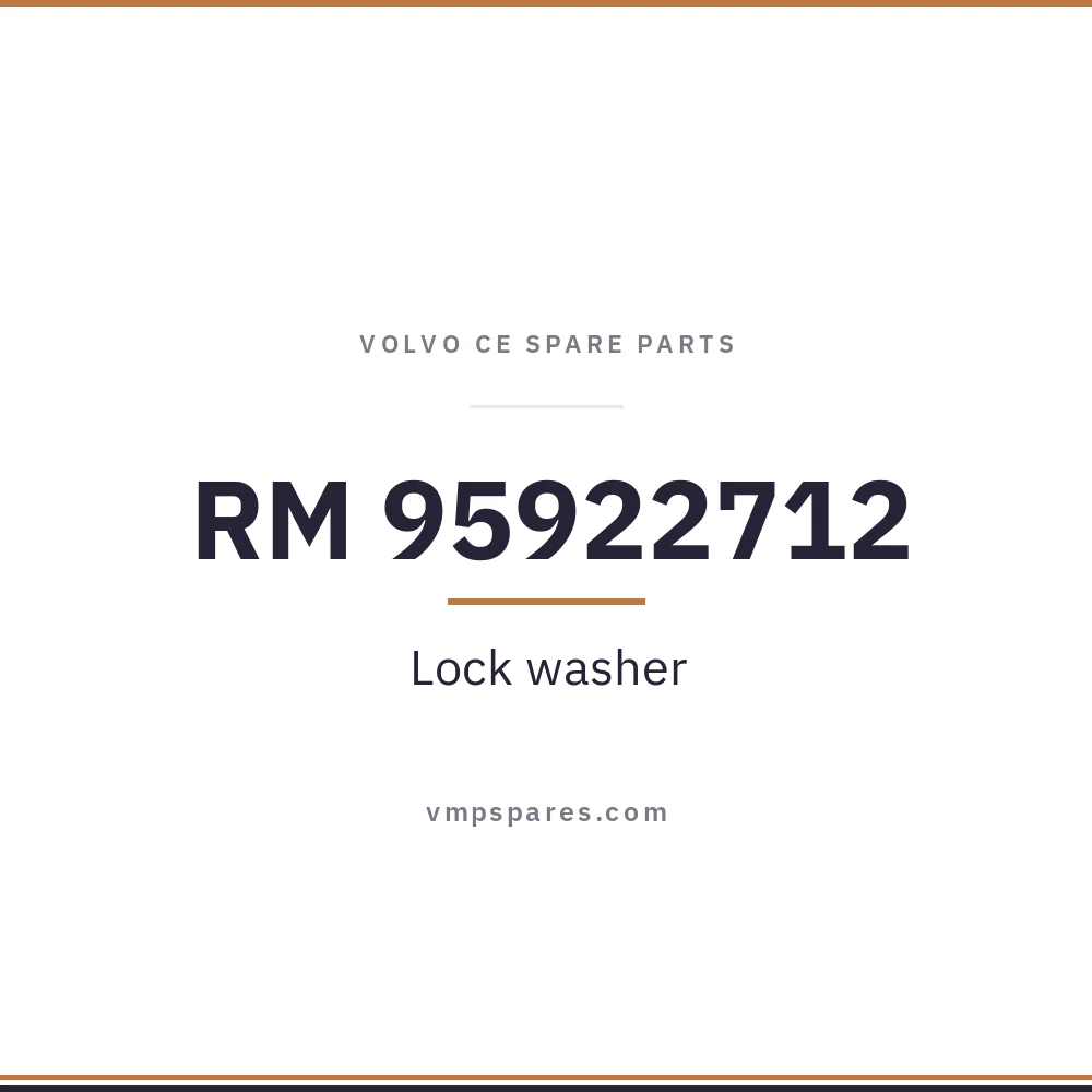 RM 95922712 – Lock washer