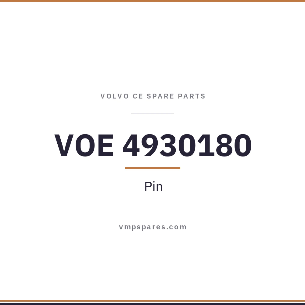 VOE 4930180 – Pin
