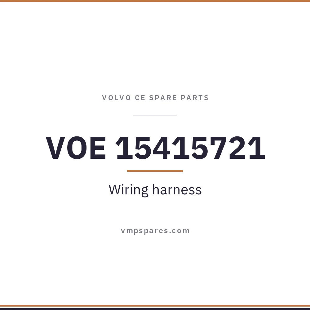 VOE 15415721 – Wiring harness