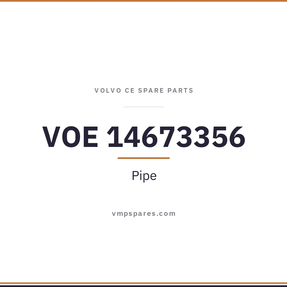 VOE 14673356 – Pipe