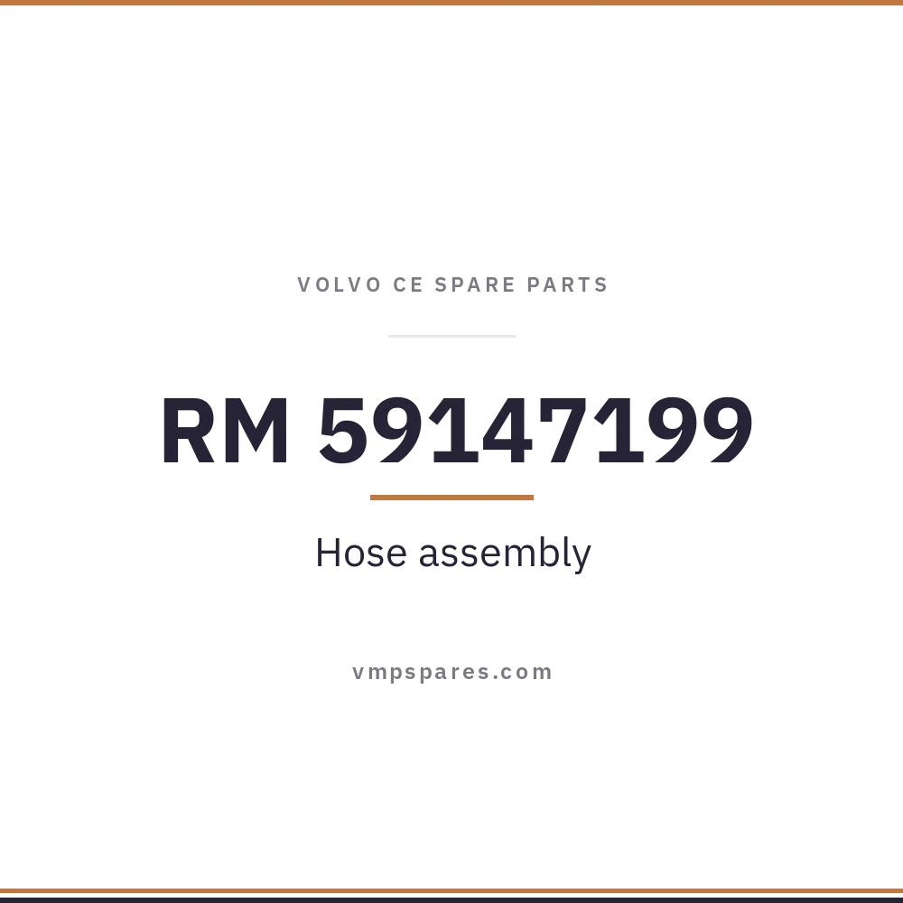 RM 59147199 – Hose assembly