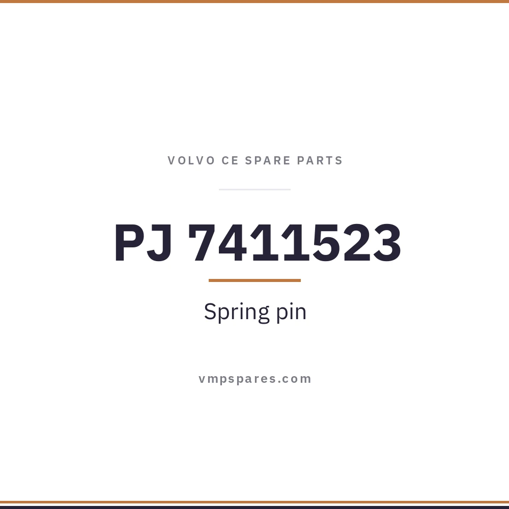 PJ 7411523 – Spring pin