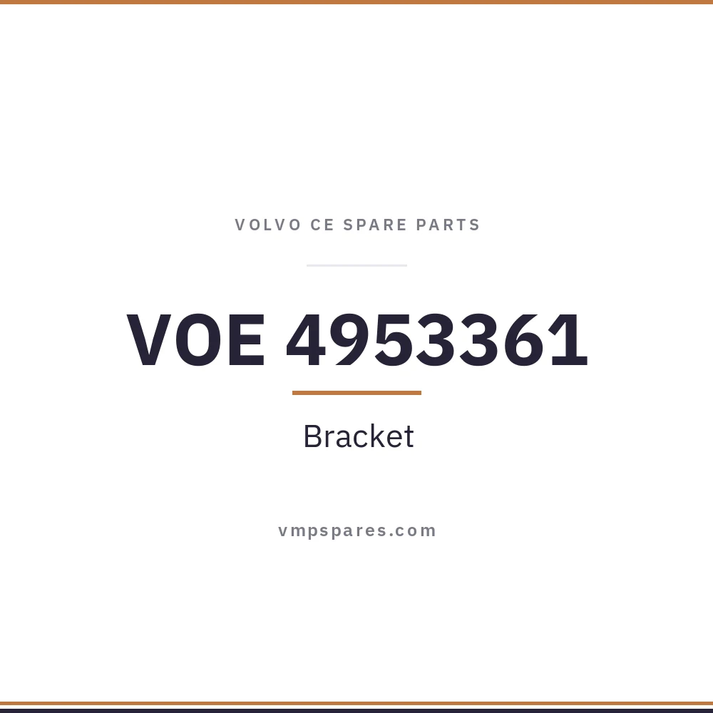 VOE 4953361 – Bracket