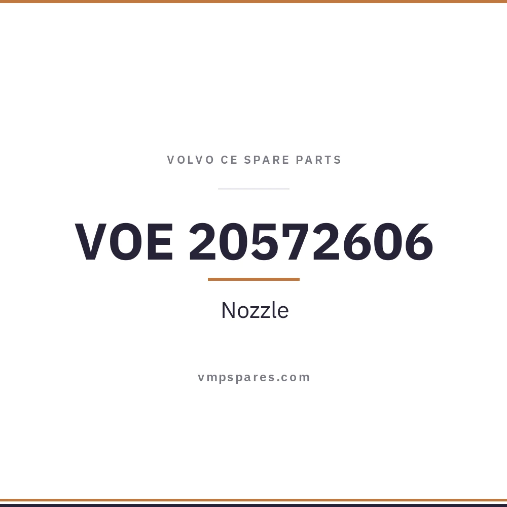 VOE 20572606 – Nozzle