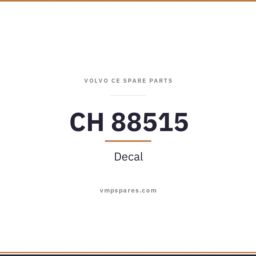 CH 88515 – Decal