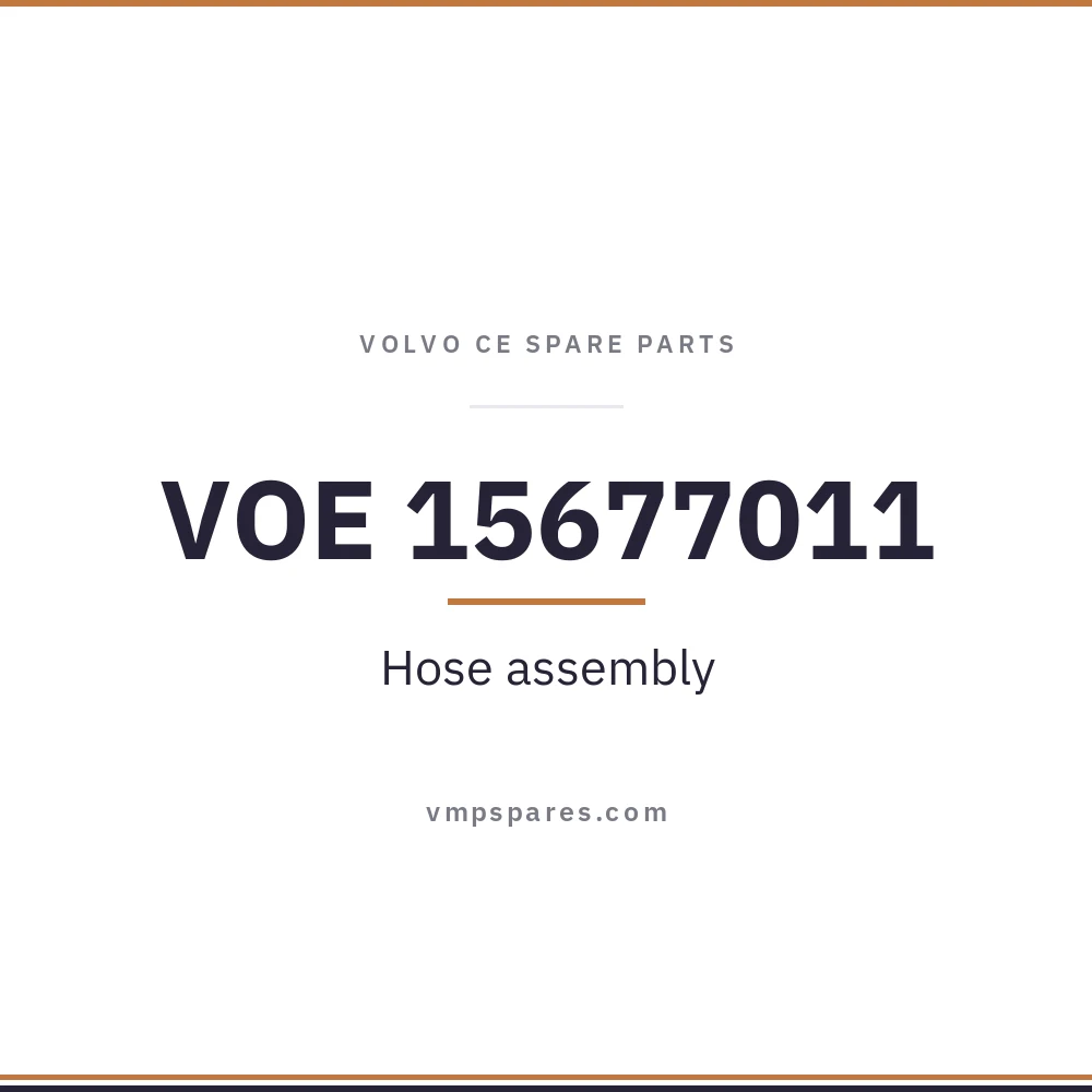 VOE 15677011 – Hose assembly