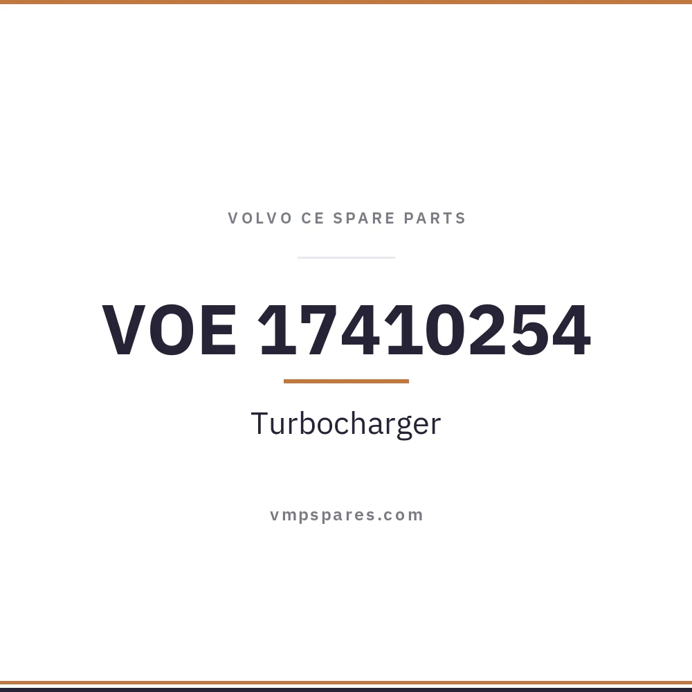 VOE 17410254 – Turbocharger