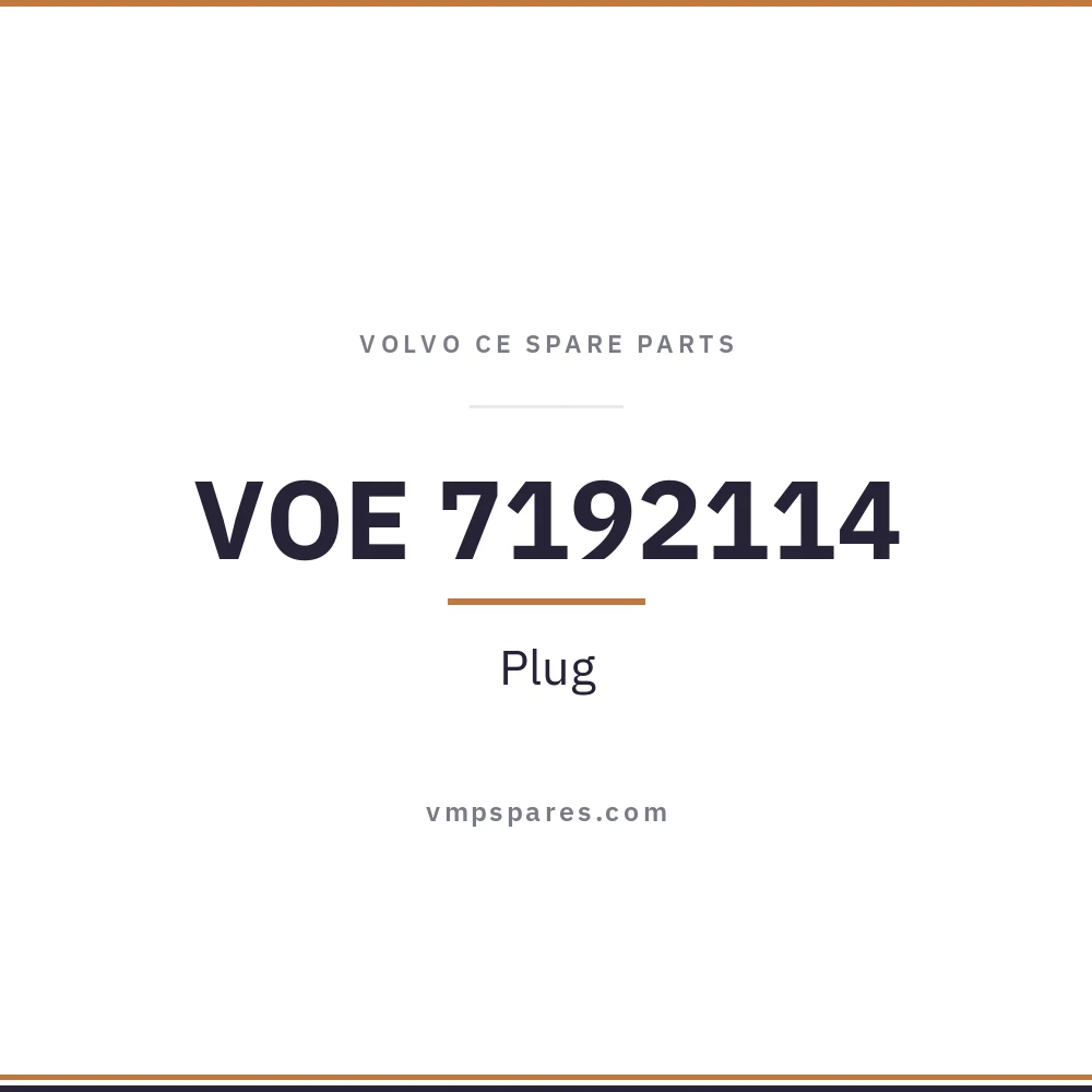 VOE 7192114 – Plug