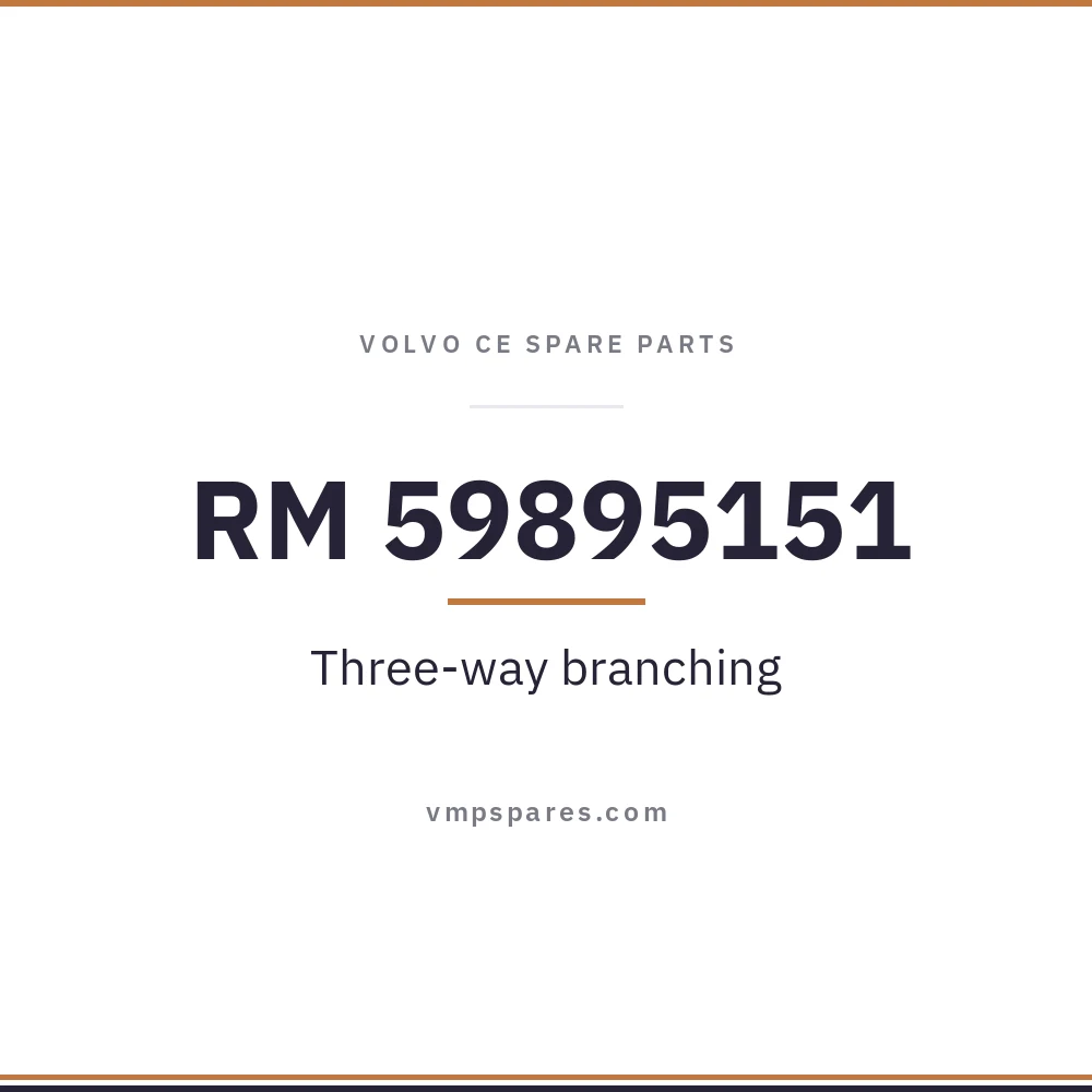 RM 59895151 – Three-way branching