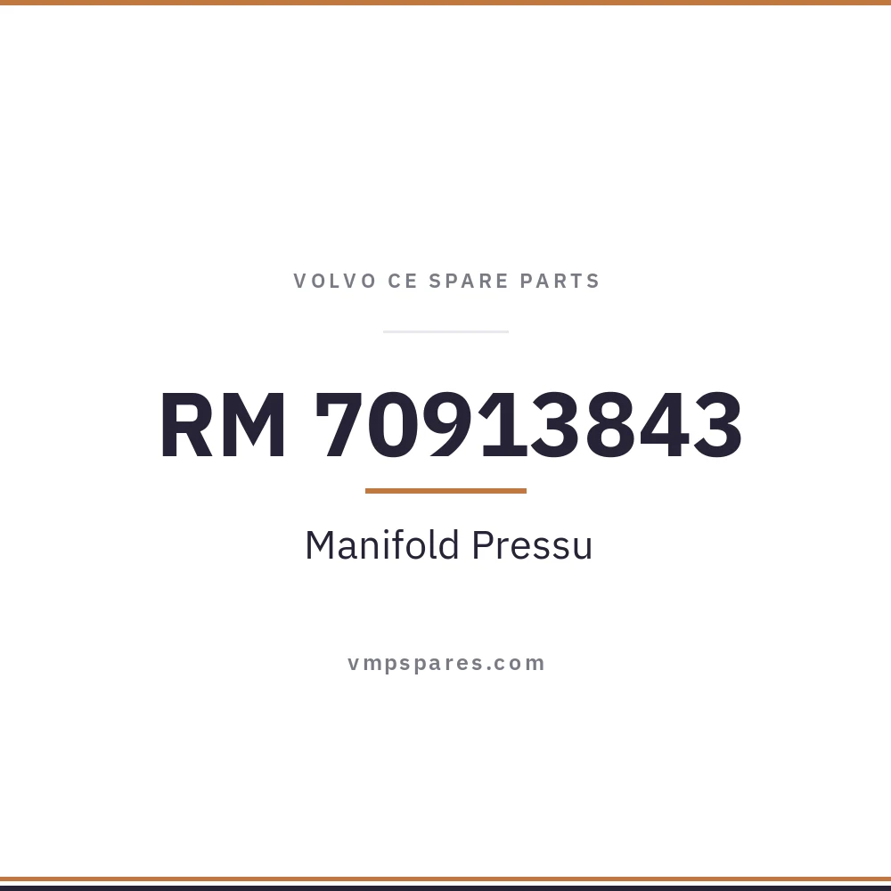 RM 70913843 – Manifold Pressu