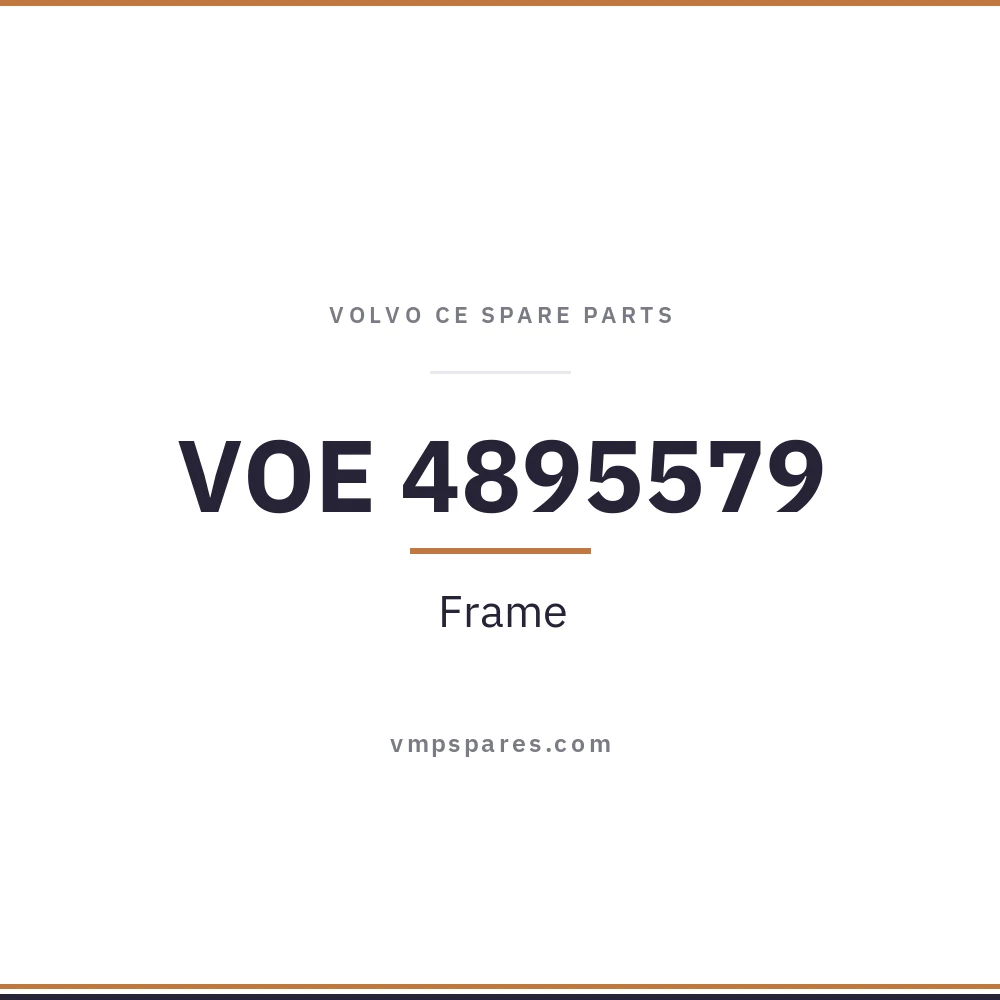 VOE 4895579 – Frame