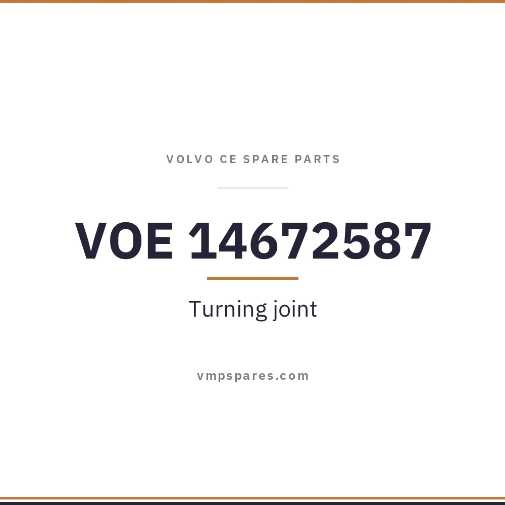 VOE 14672587 – Turning joint