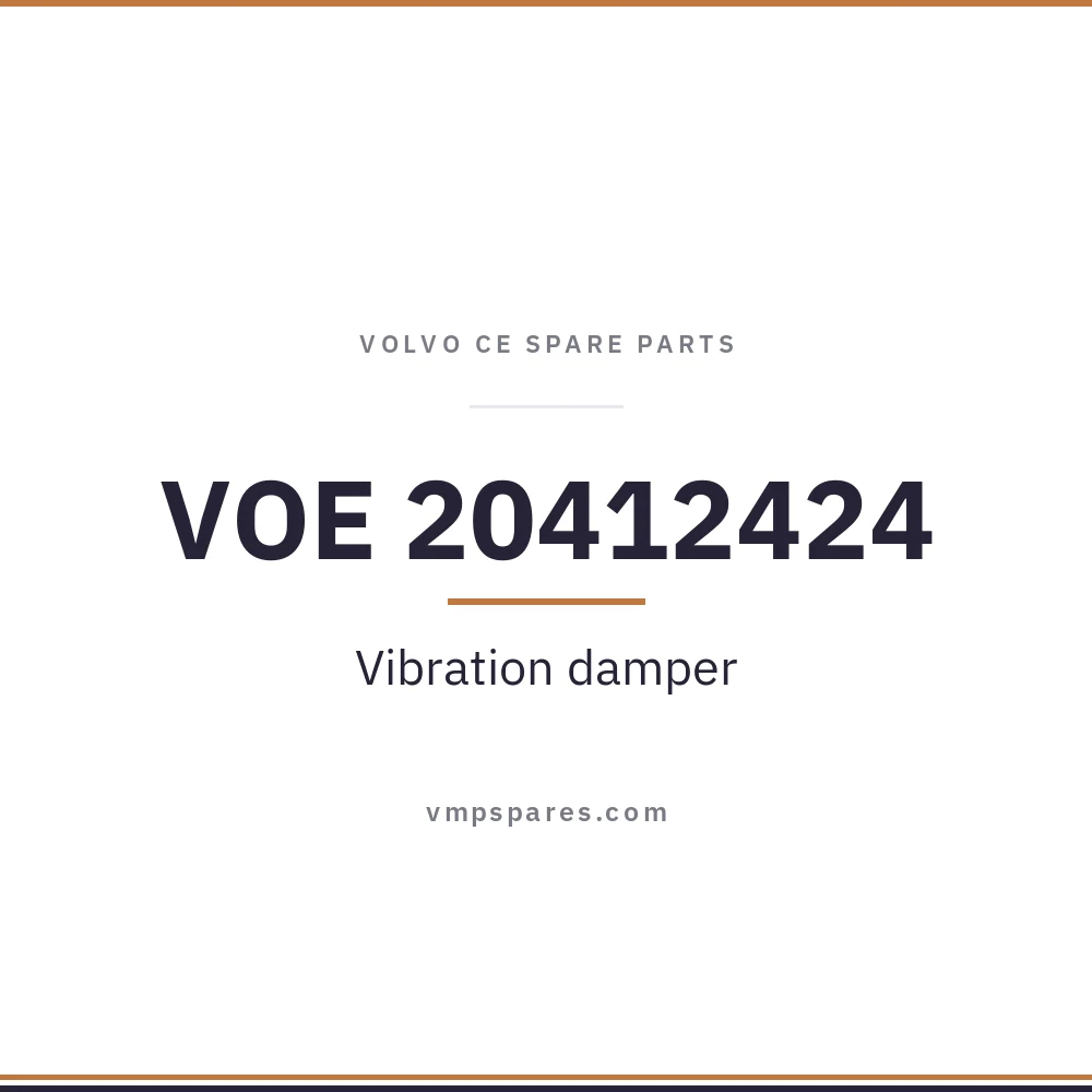 VOE 20412424 – Vibration damper