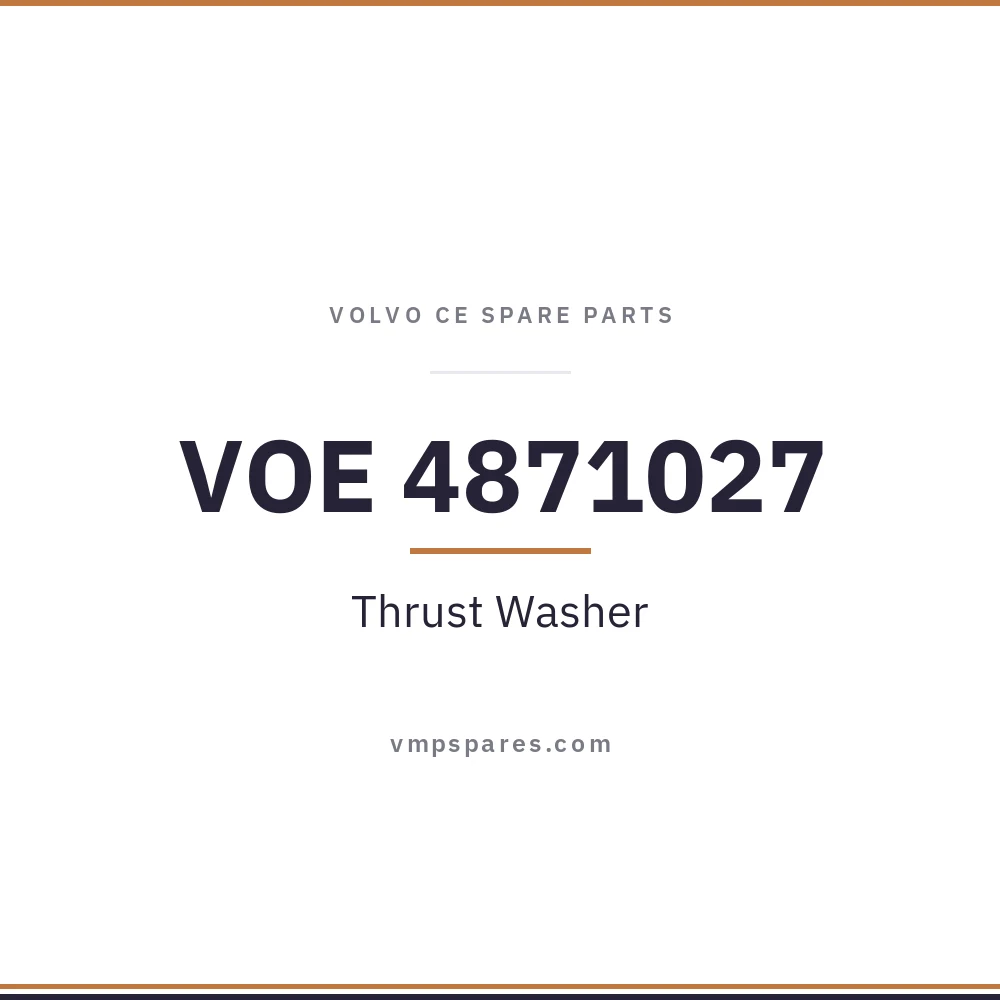 VOE 4871027 – Thrust Washer