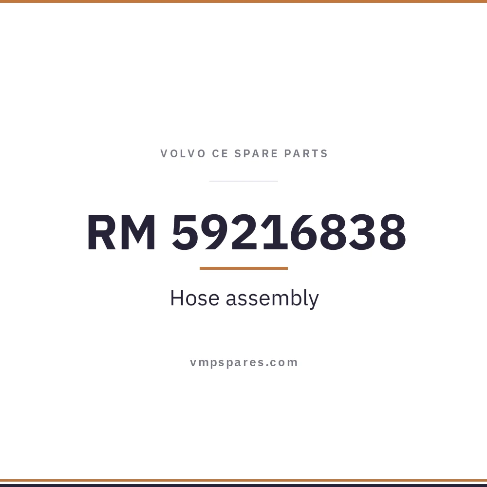 RM 59216838 – Hose assembly