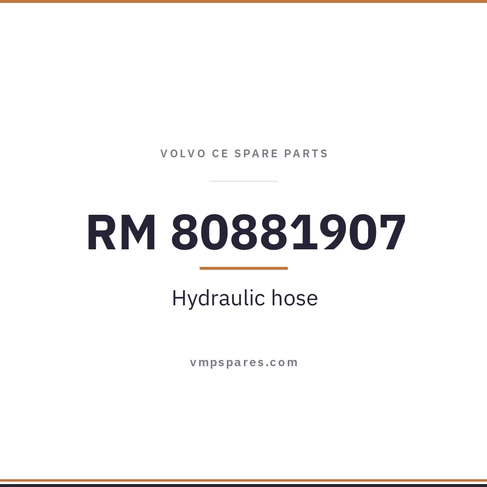 RM 80881907 – Hydraulic hose
