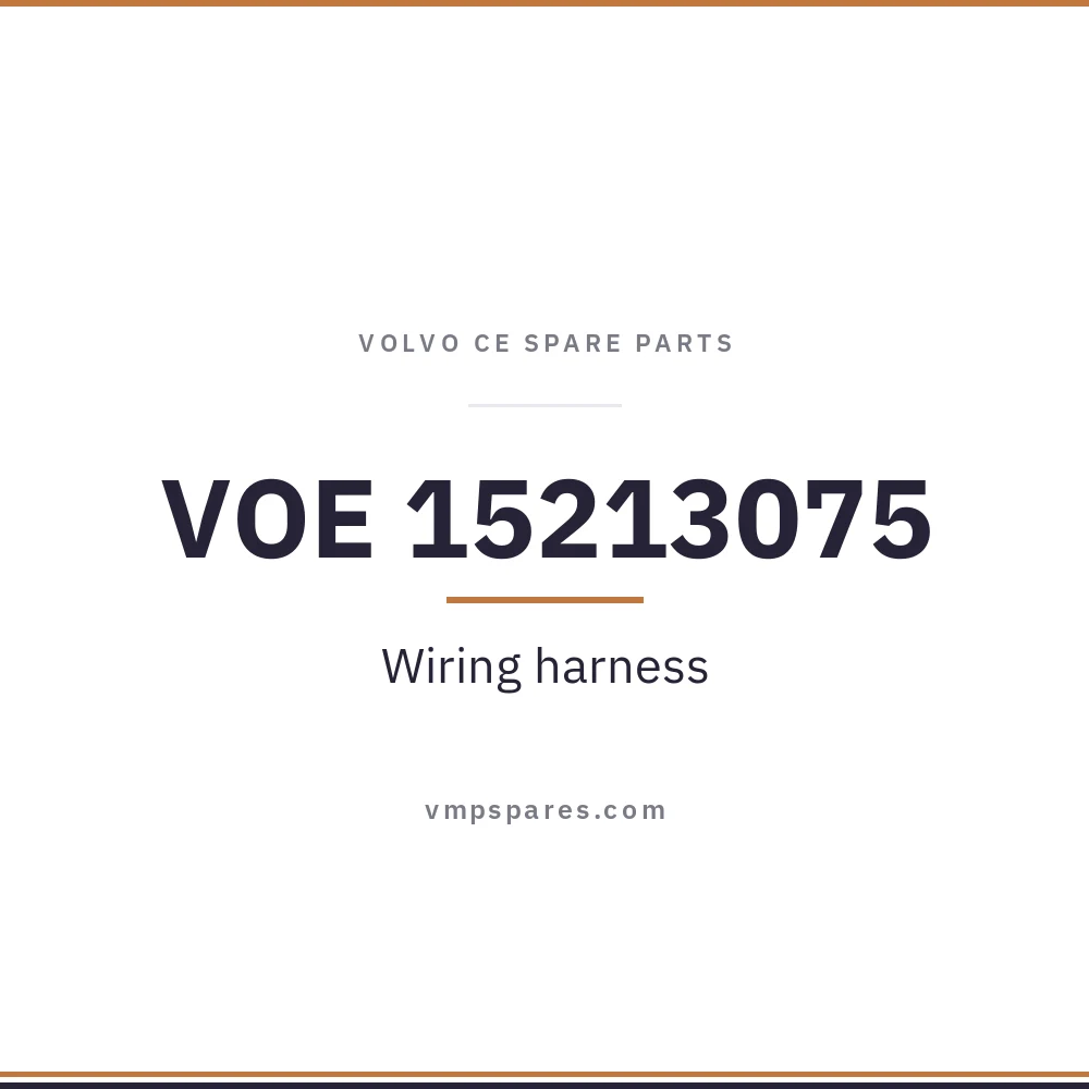 VOE 15213075 – Wiring harness