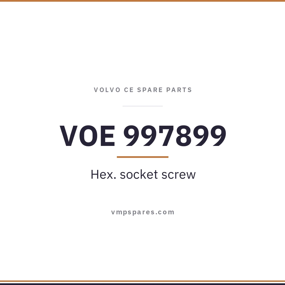 VOE 997899 – Hex. socket screw