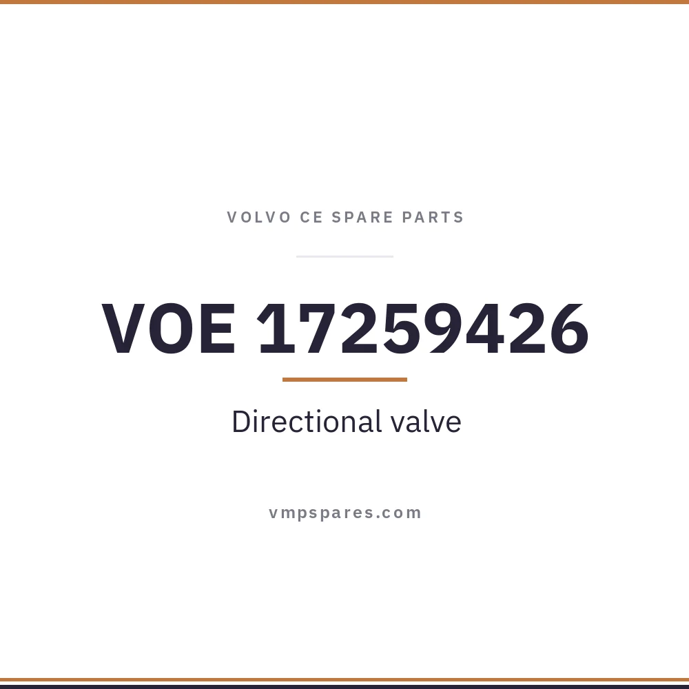 VOE 17259426 – Directional valve