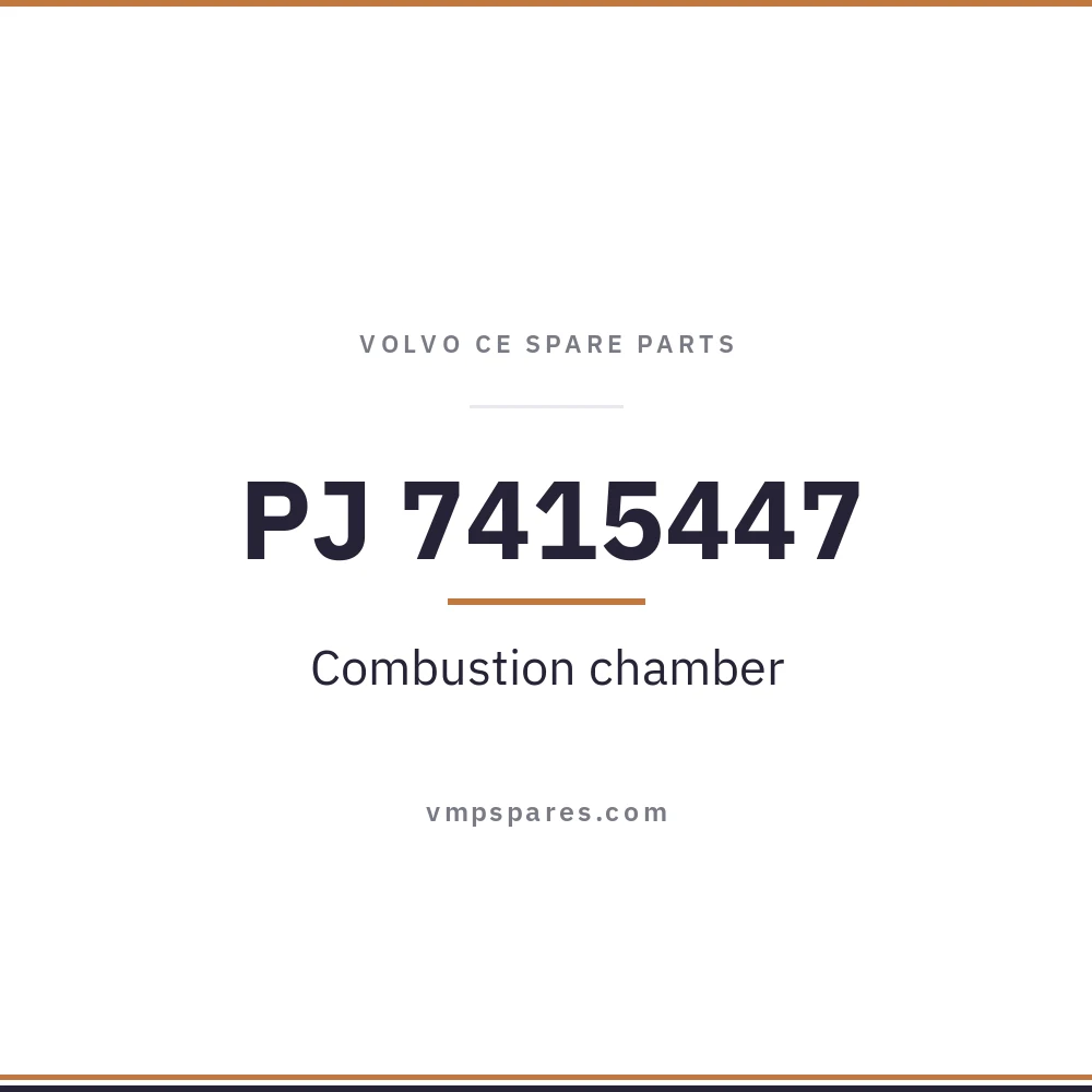PJ 7415447 – Combustion chamber
