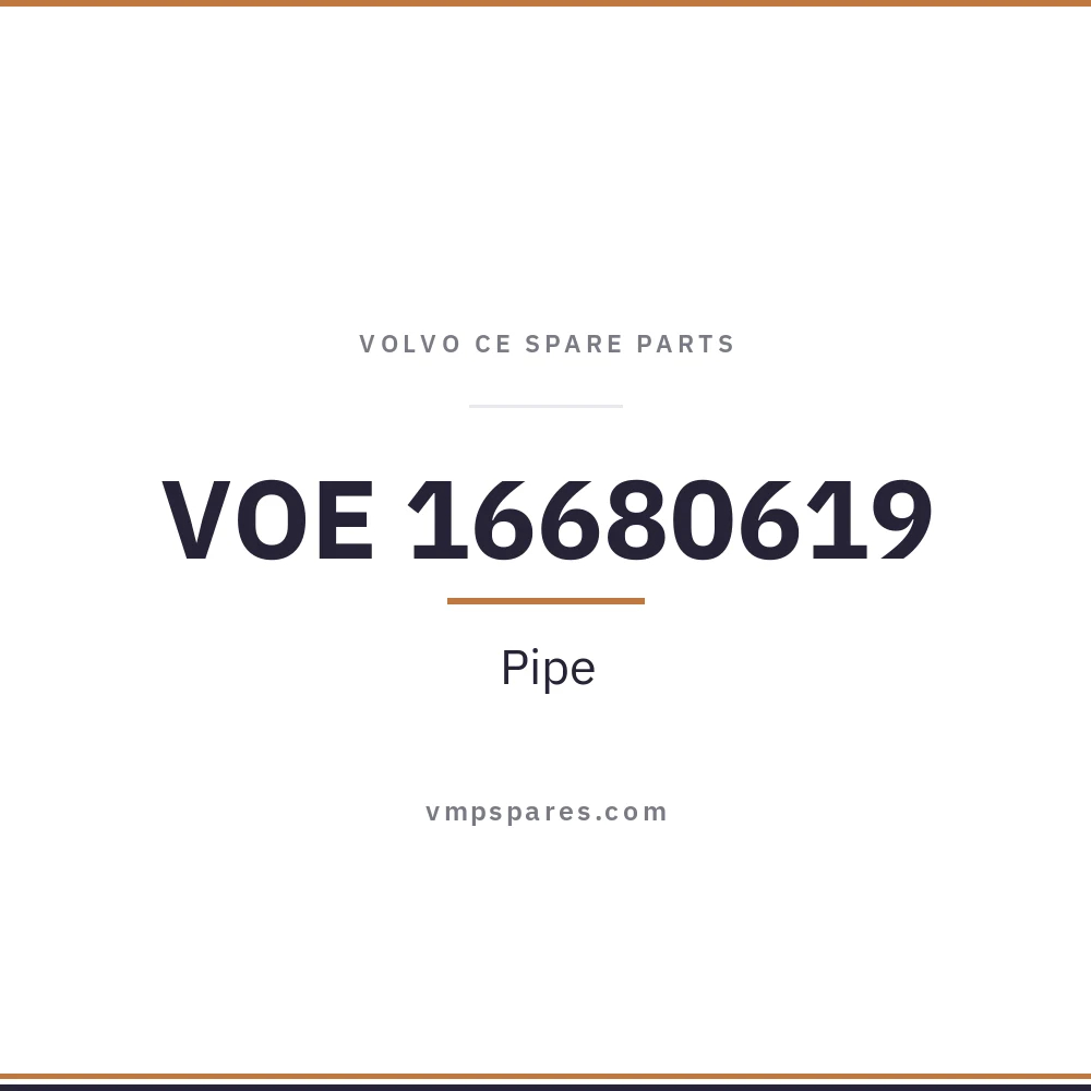 VOE 16680619 – Pipe