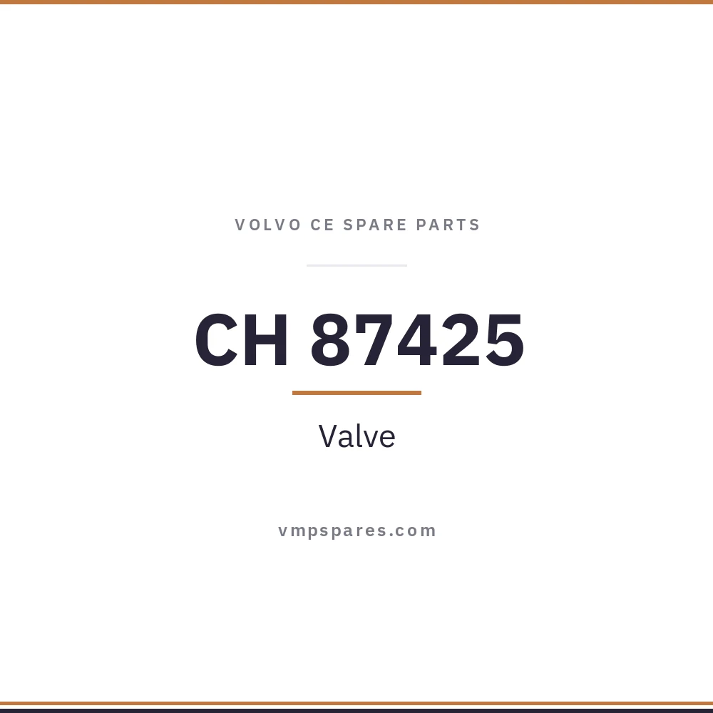 CH 87425 – Valve