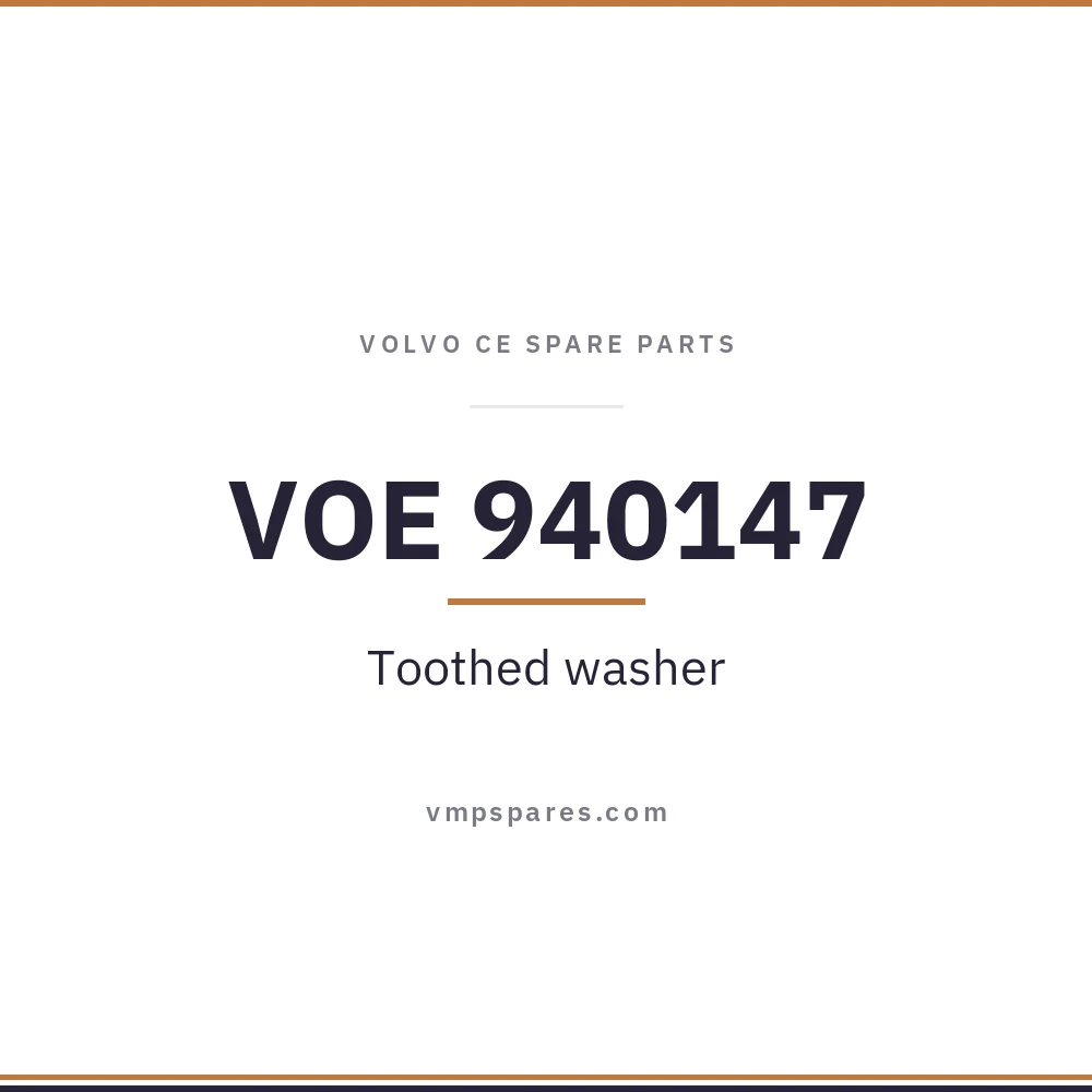 VOE 940147 – Toothed washer