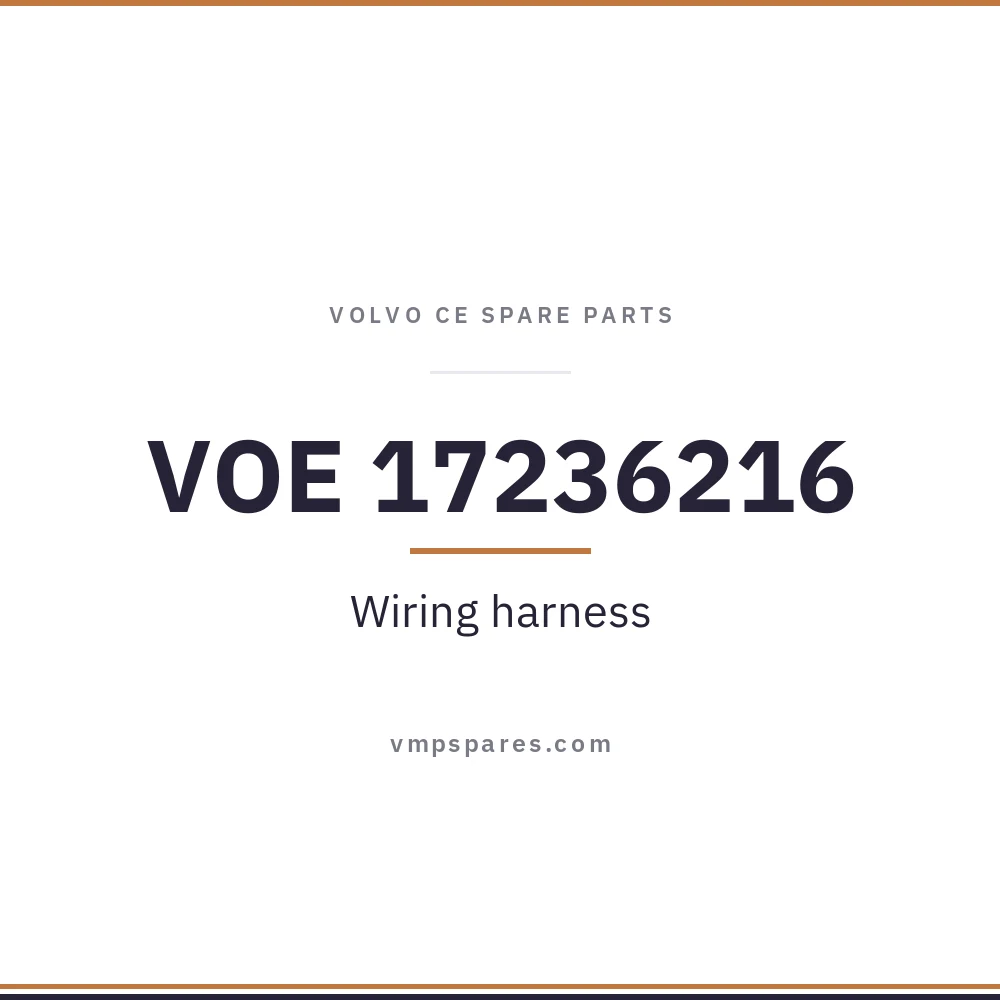 VOE 17236216 – Wiring harness