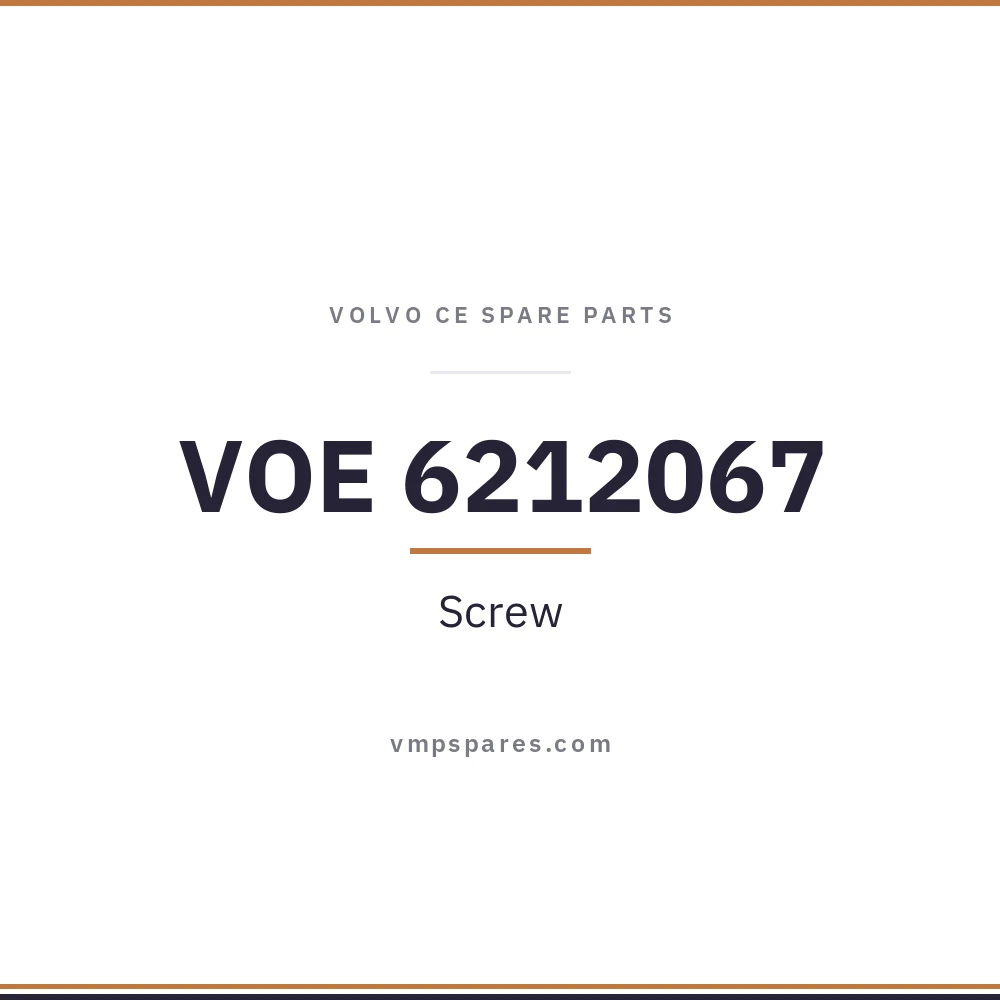 VOE 6212067 – Screw