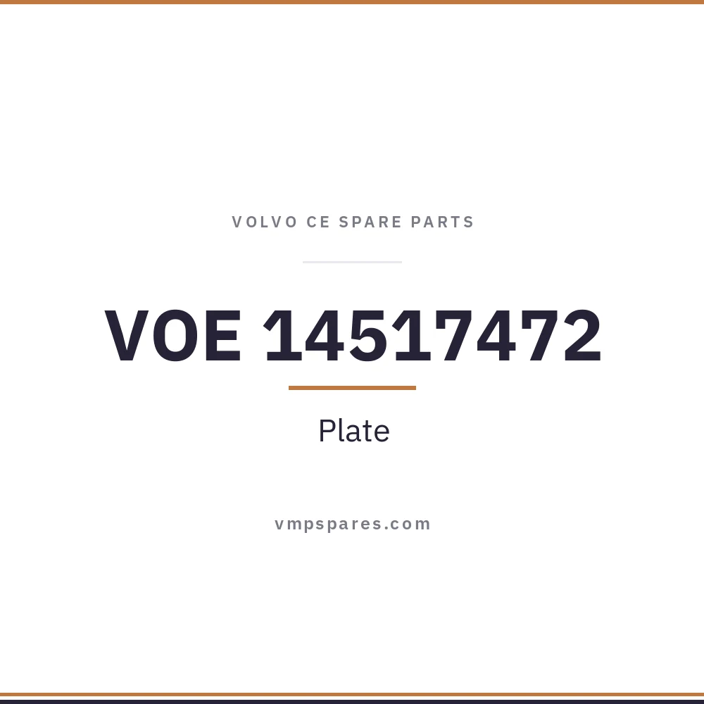 VOE 14517472 – Plate